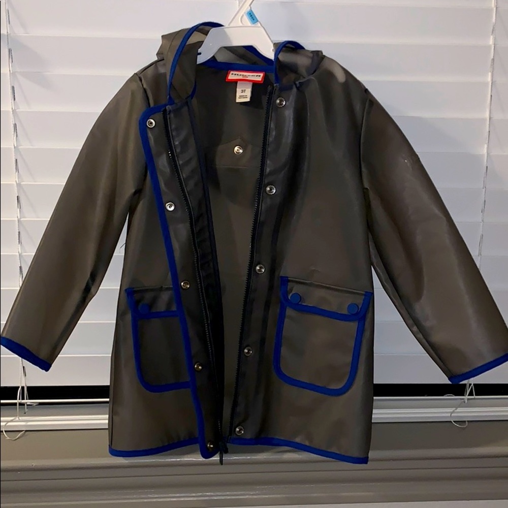 Boys Hunter for Target Blue Raincoat